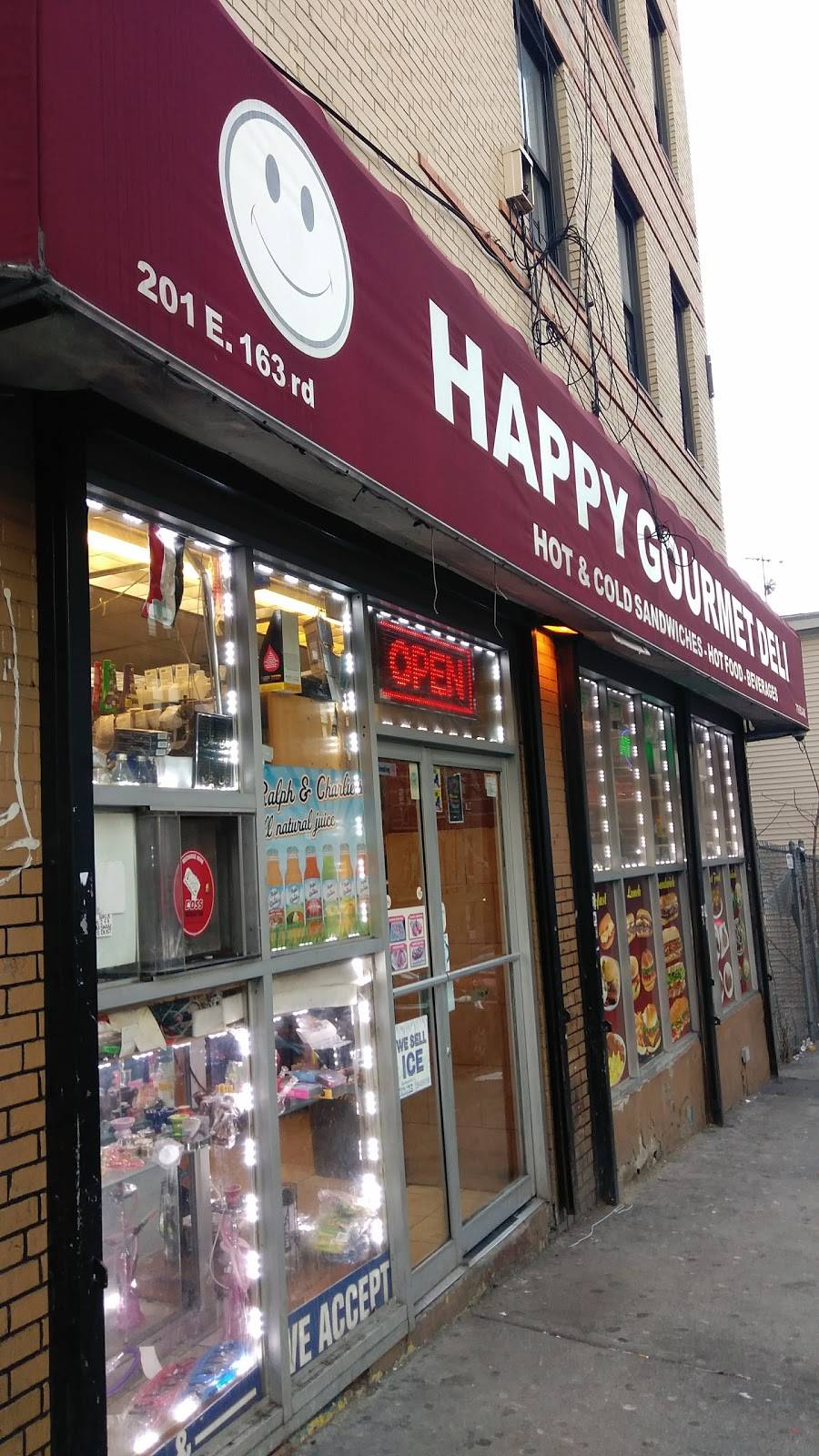 Happy Deli | meal takeaway | 201 E 163rd St, Bronx, NY 10451, USA | 7185904848 OR +1 718-590-4848