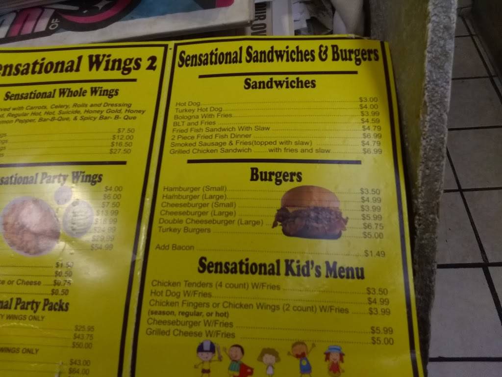 Sensational Wings & Things | restaurant | 9050 Millbranch Rd, Southaven, MS 38671, USA | 6624705939 OR +1 662-470-5939