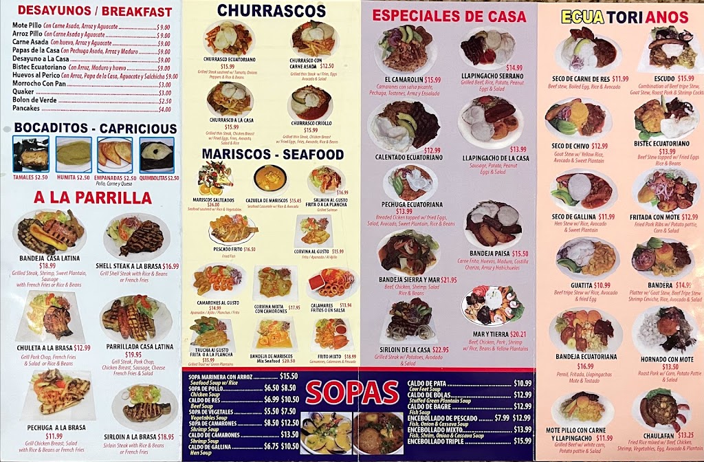 Casa Latina Restaurant | restaurant | 4408 3rd Ave, Brooklyn, NY 11220, USA | 9292502222 OR +1 929-250-2222