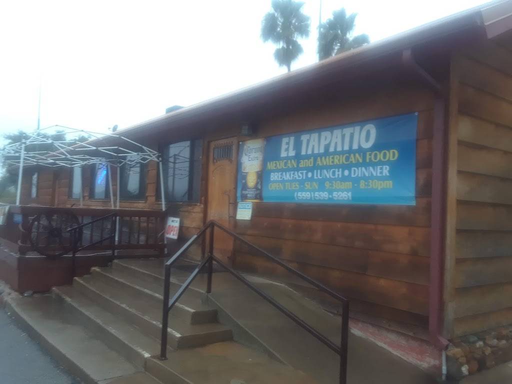 El Tapatio Restaurant | restaurant | 35498 CA-190, Springville, CA 93265, USA | 5595395261 OR +1 559-539-5261