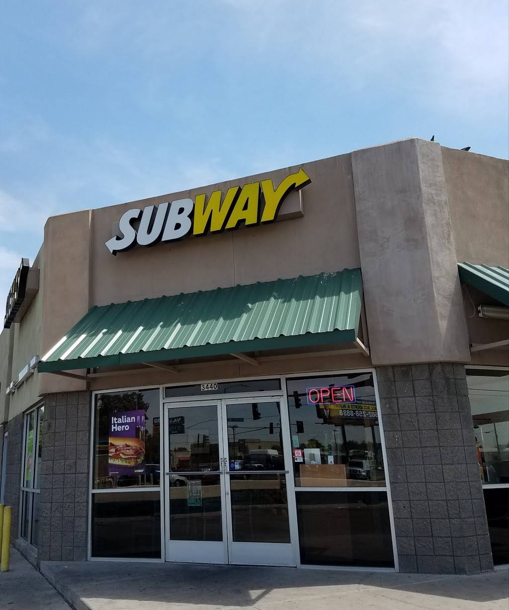 Subway | meal takeaway | 3440 W Thomas Rd Suite 1, Phoenix, AZ 85017, USA | 6022692350 OR +1 602-269-2350