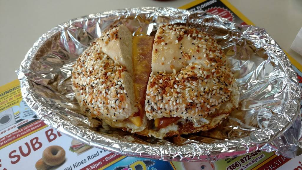 Sub Base & Bagel Place | bakery | 7 Old Kings Rd N, Palm Coast, FL 32137, USA | 3864456789 OR +1 386-445-6789