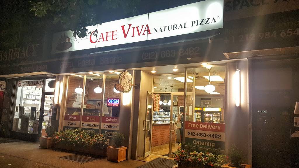 Cafe Viva Gourmet Pizza | meal delivery | 2578 Broadway, New York, NY 10025, USA | 2126638482 OR +1 212-663-8482