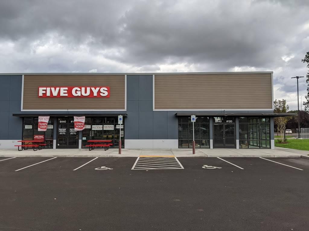 Five Guys | meal takeaway | 8440 NE Vancouver Mall Dr Suite 110, Vancouver, WA 98662, USA | 3607192181 OR +1 360-719-2181