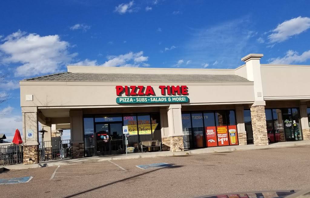 Pizza Time Colorado Restaurant 8794 N Union Blvd