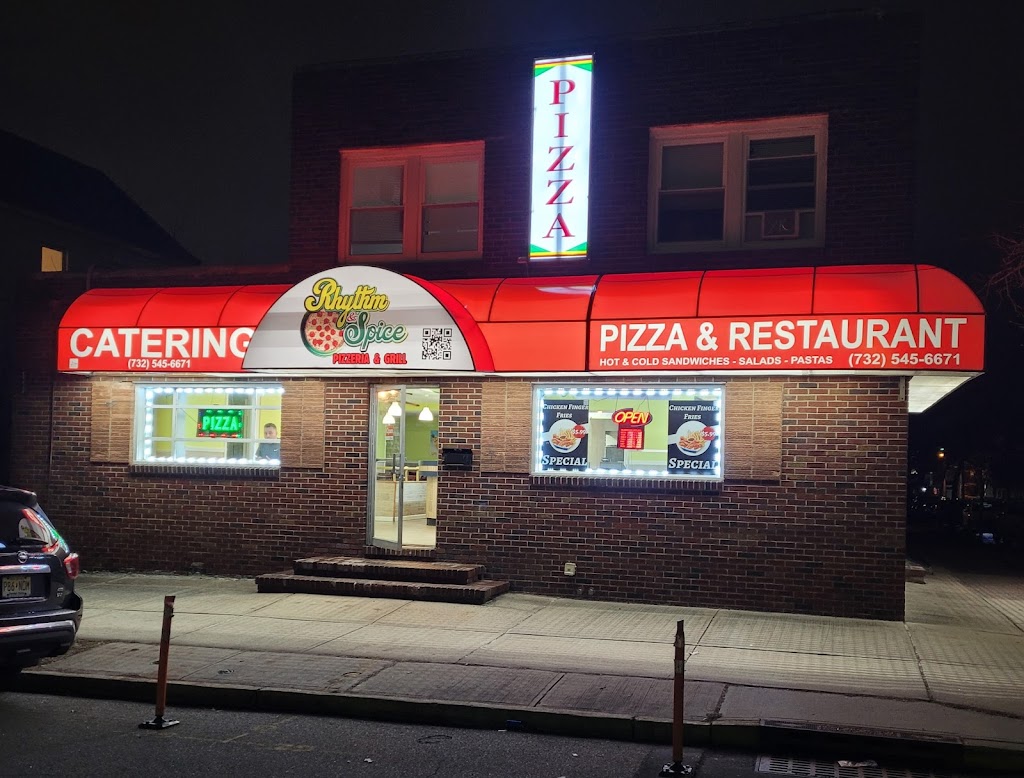 Rhythm and Spice Pizzeria and Grill | restaurant | 60 Sicard St, New Brunswick, NJ 08901, USA | 7325456671 OR +1 732-545-6671