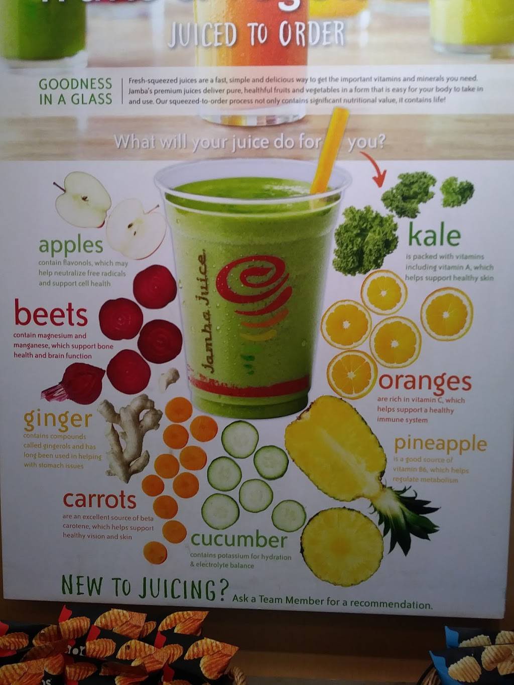 Jamba Juice La Alameda Shopping Center Restaurant 2118 E Florence