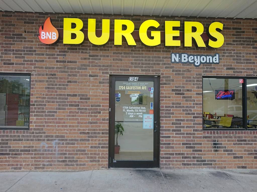 BnB Burgers N Beyond 1704 Galveston Ave, Fort Worth, TX 76110, USA