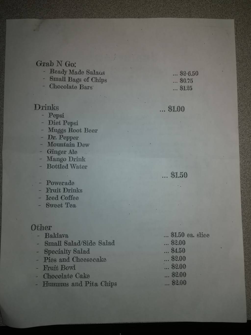 Jimmys Gyros | restaurant | 44 14th St, Wheeling, WV 26003, USA | 3042335353 OR +1 304-233-5353
