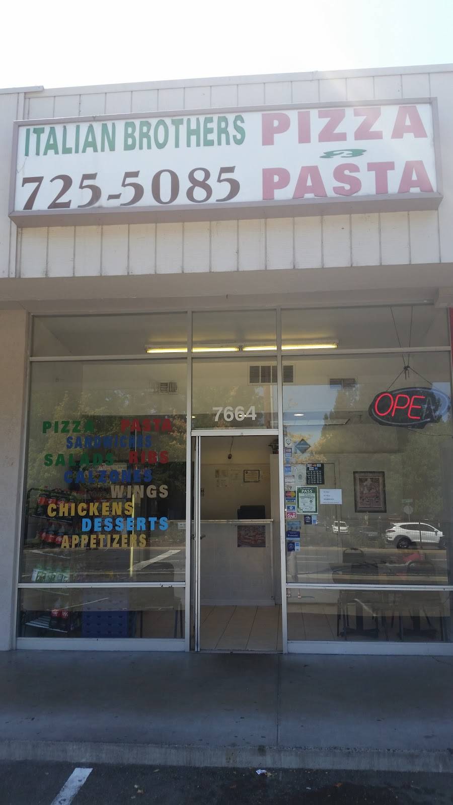 Italian Brothers Pizza & Pasta Restaurant 7664 Greenback Ln, Citrus
