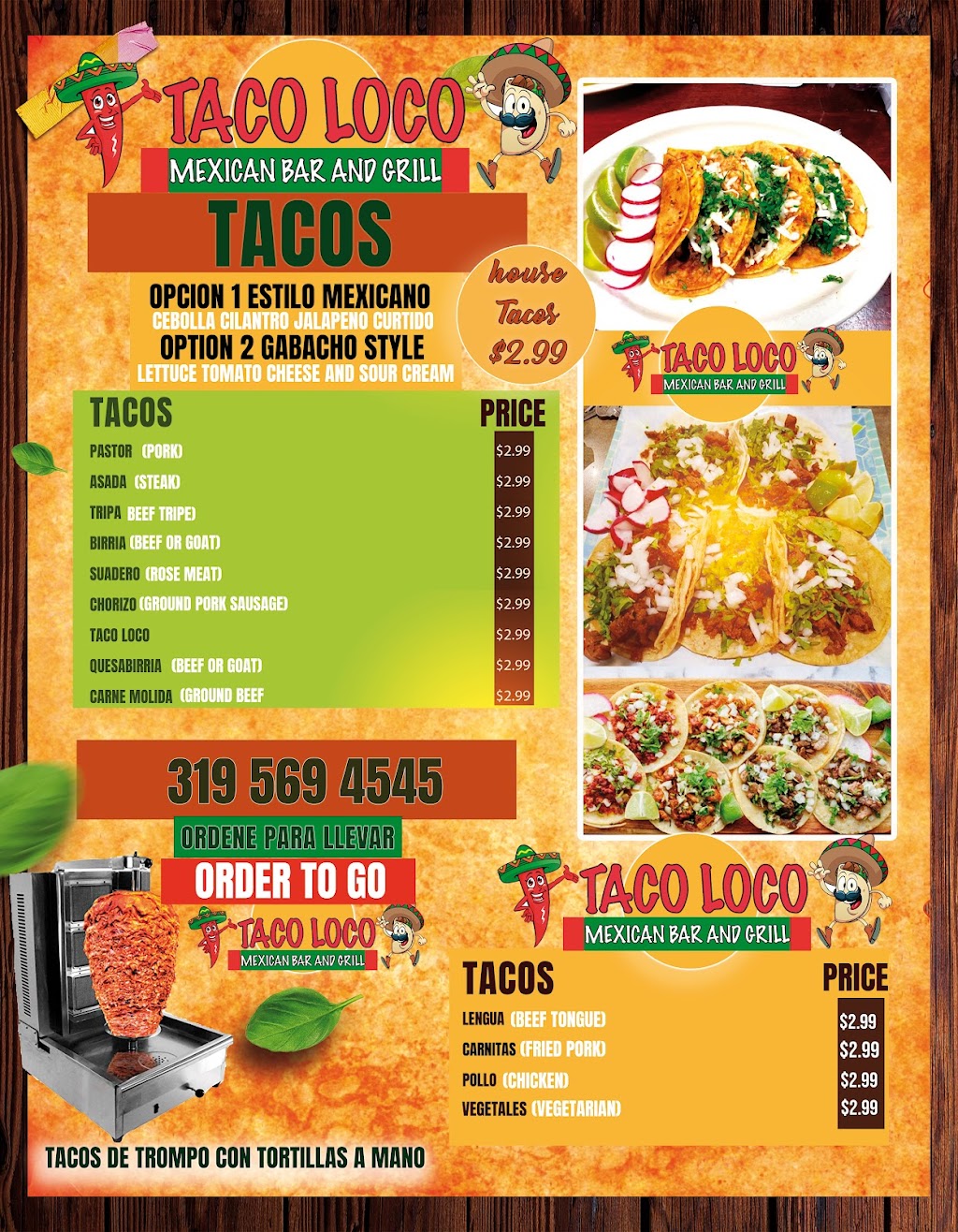 Taco Loco | 1755 Boyrum St, Iowa City, IA 52240, USA