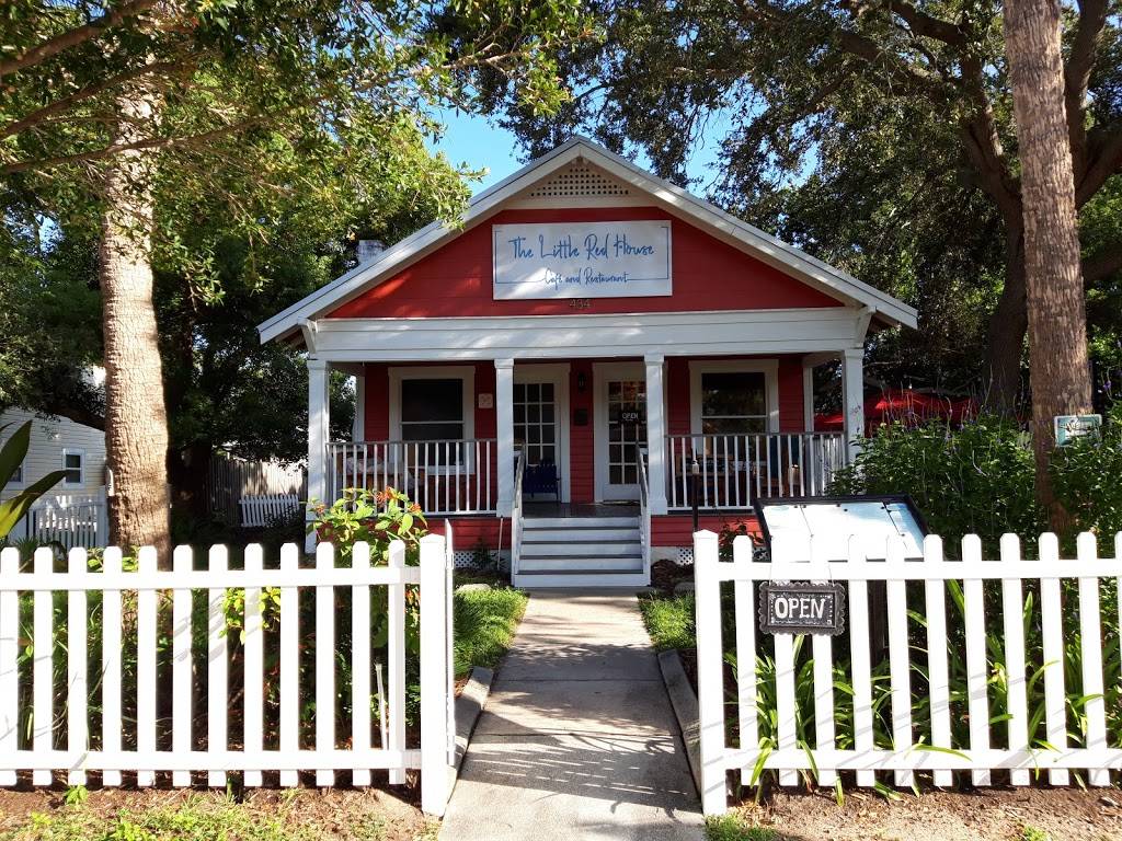 The Little Red House Cafe 434 Virginia Ln Dunedin Fl Usa