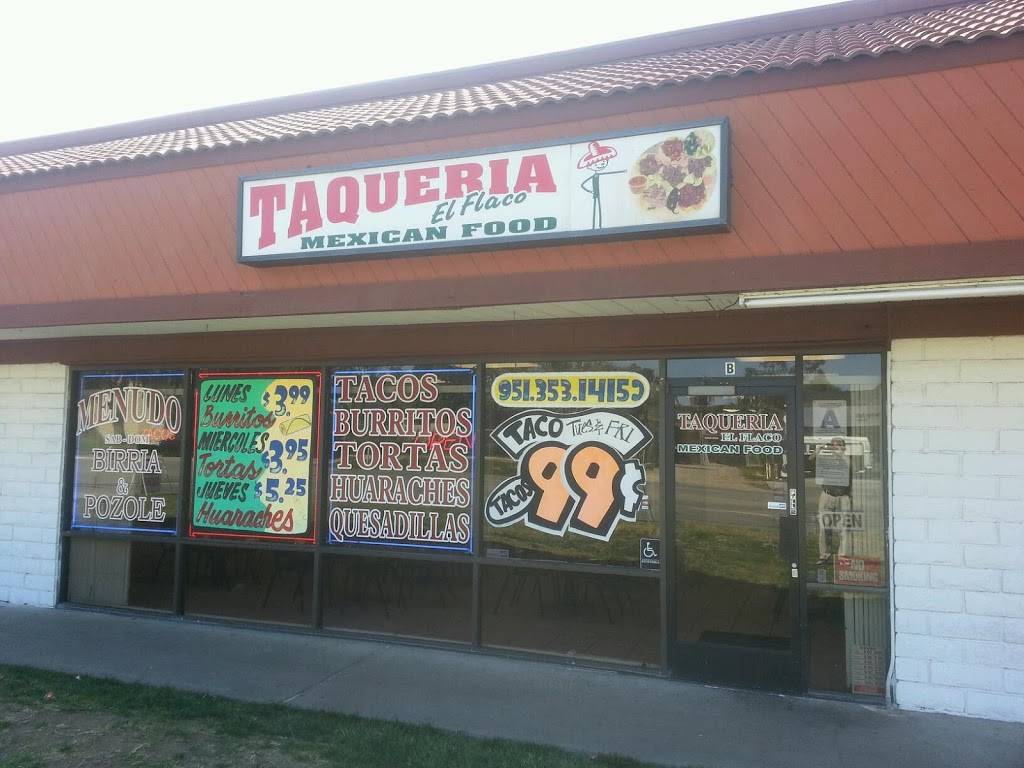 Taqueria El Flaco - Restaurant | 4080 Tyler St, Riverside, CA 92503, USA