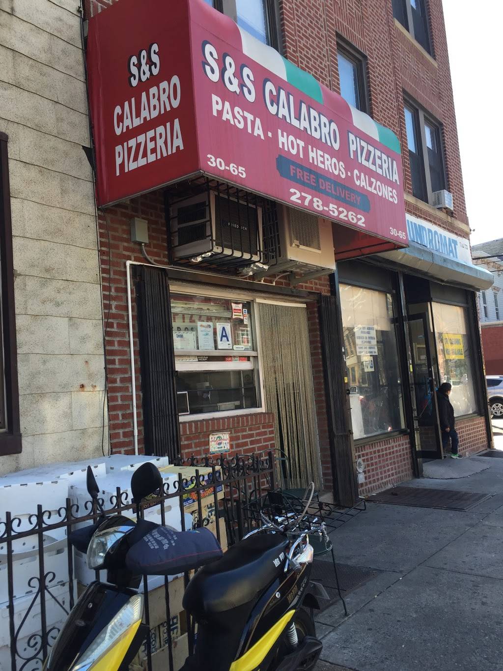 S & S Calabro Pizza | meal delivery | 30-65 14th St, Astoria, NY 11102, USA | 7182785262 OR +1 718-278-5262