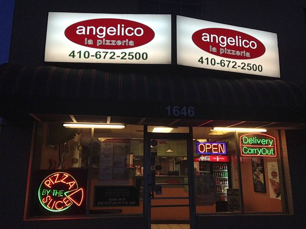 Angelico La Pizzeria | restaurant | 1646 Annapolis Rd, Odenton, MD 21113, USA | 4106722500 OR +1 410-672-2500