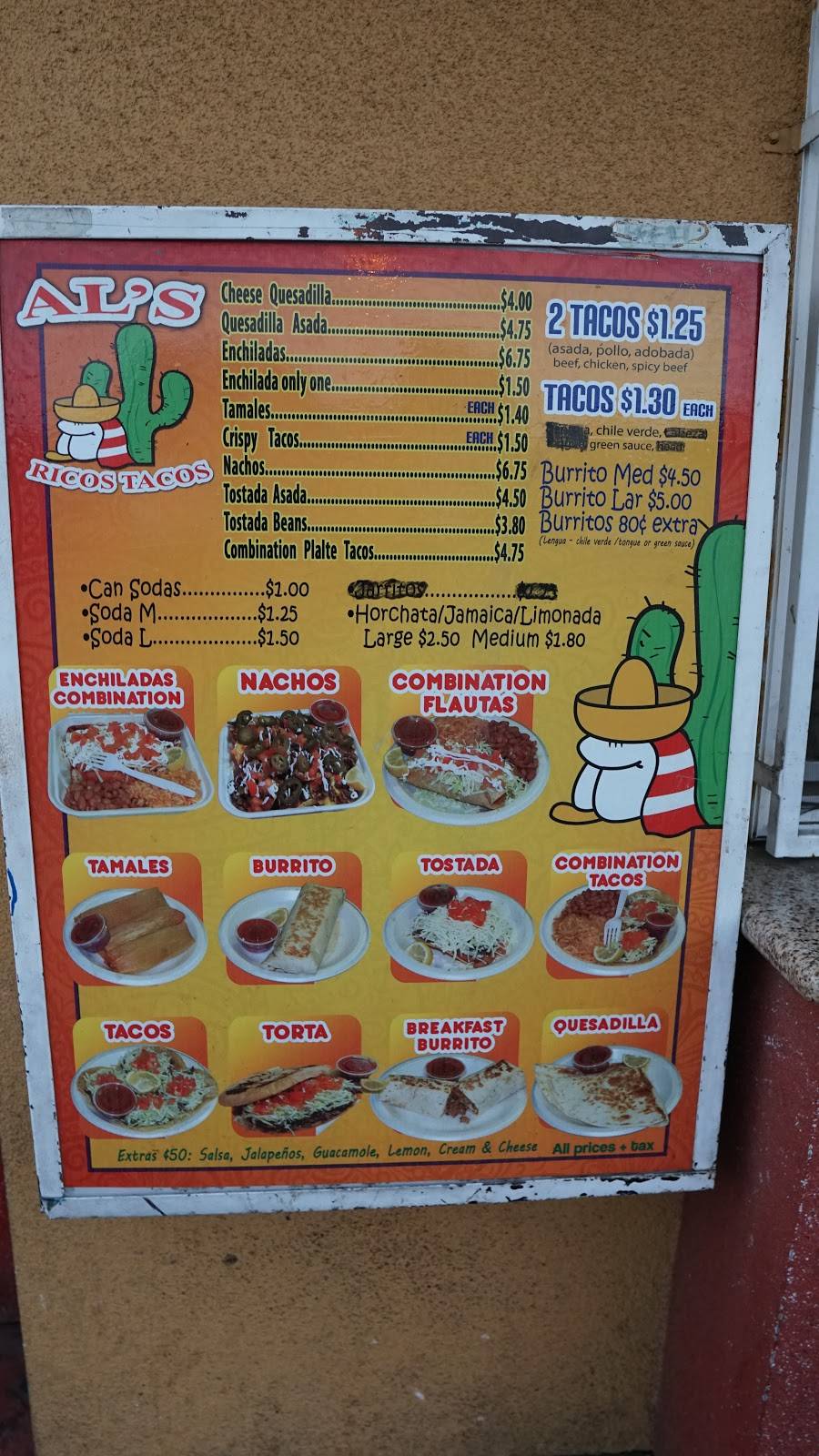 Als Ricos Tacos | restaurant | 4003 N Marks Ave, Fresno, CA 93722, USA | 5592252770 OR +1 559-225-2770