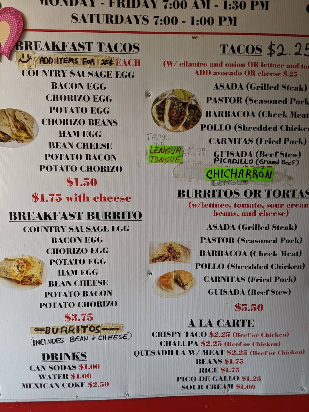 Tacos Don Chente | restaurant | 1855 FM2673, Canyon Lake, TX 78133, USA | 8303029124 OR +1 830-302-9124
