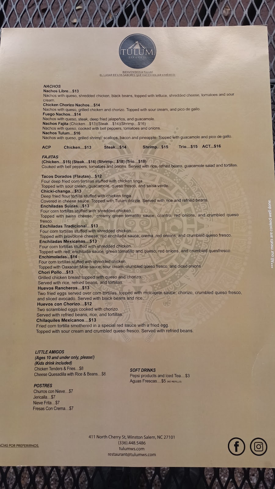 Tulum Bar & Grill | restaurant | 411 N Cherry St #726, Winston-Salem, NC 27101, USA | 3364485486 OR +1 336-448-5486