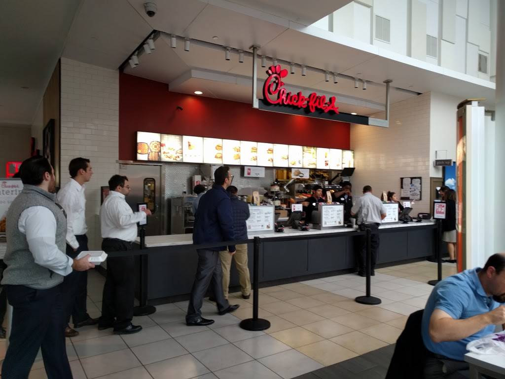 Chick-fil-A | restaurant | 30 Mall Dr W, Jersey City, NJ 07310, USA | 2014591100 OR +1 201-459-1100