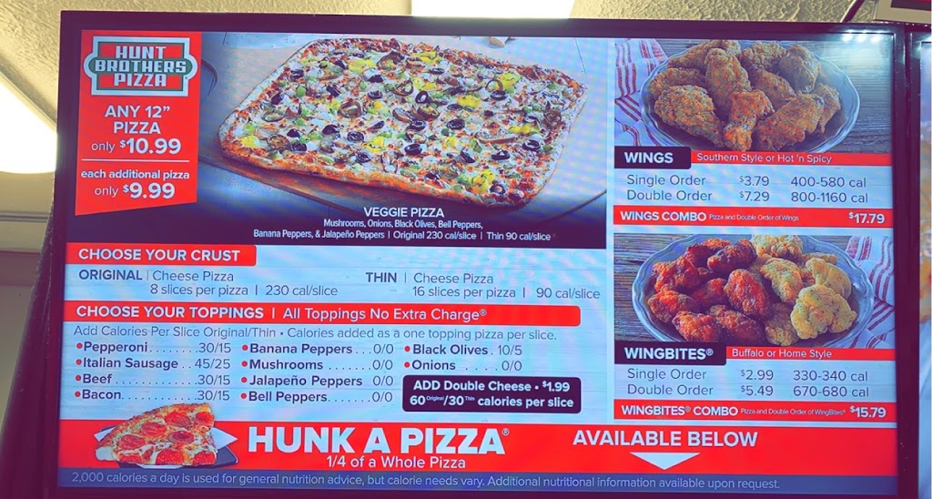 Orbit Kitchen (Chester's Chicken, Hunt Brothers Pizza) 1415 E