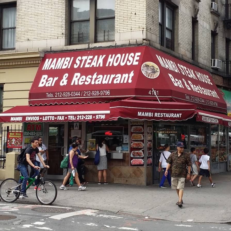 Mambi | restaurant | 4181 Broadway, New York, NY 10033, USA | 2129289796 OR +1 212-928-9796