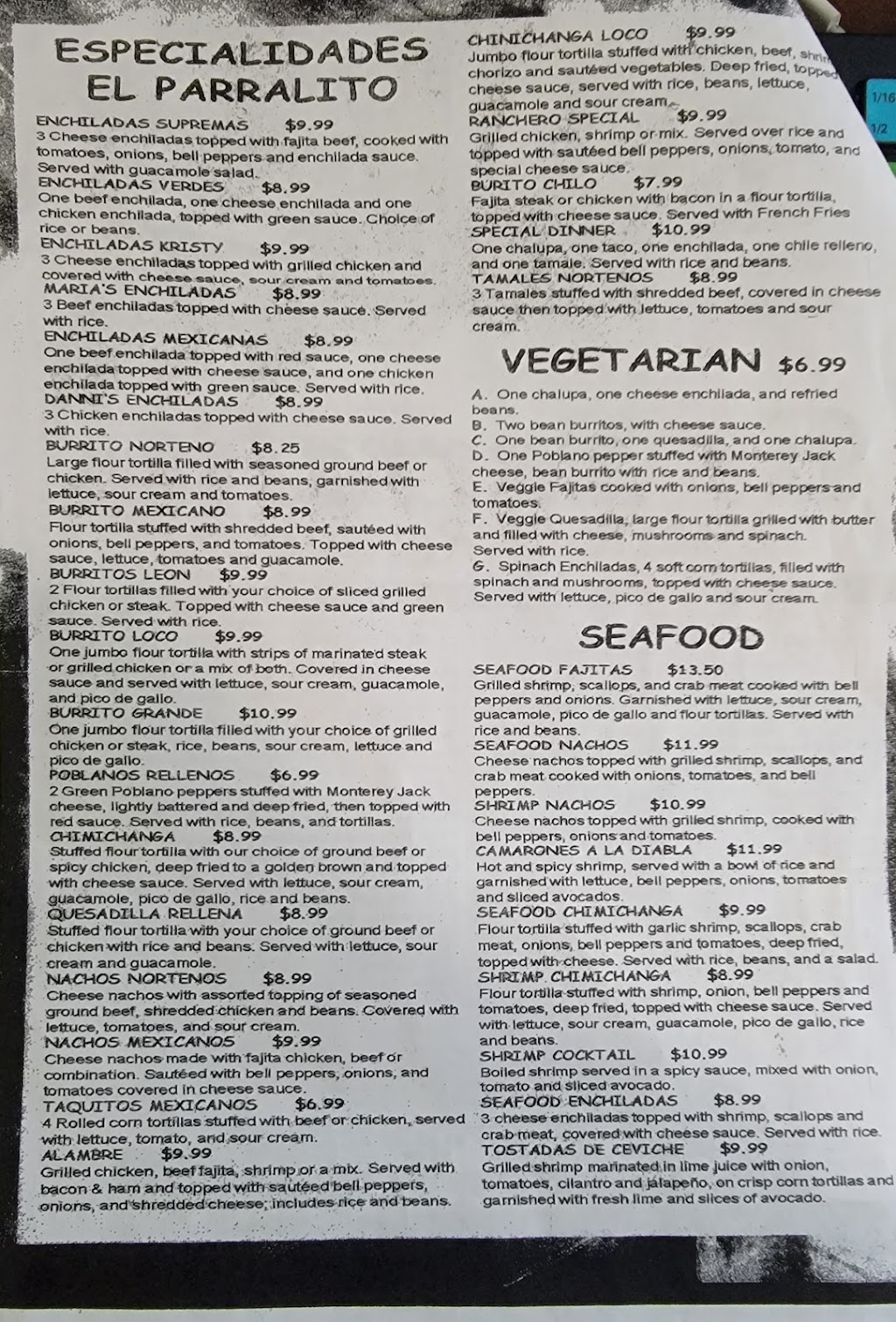 El Parralito | restaurant | 327 US-70 E, Glenwood, AR 71943, USA | 8703563134 OR +1 870-356-3134
