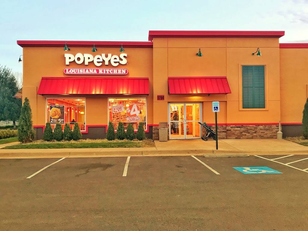 Popeyes Louisiana Kitchen | restaurant | 5794 Union Mill Rd, Clifton, VA 20124, USA | 7038257501 OR +1 703-825-7501