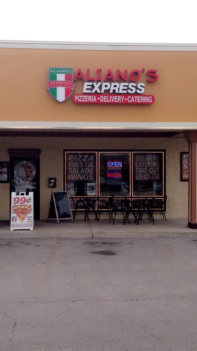 Alianos Express Pizza | meal takeaway | 70 N Island Ave, Batavia, IL 60510, USA | 6304069400 OR +1 630-406-9400