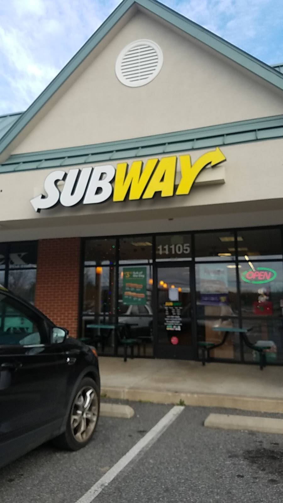 Subway | restaurant | 11105 Leavells Rd #5, Fredericksburg, VA 22407, USA | 5408988928 OR +1 540-898-8928