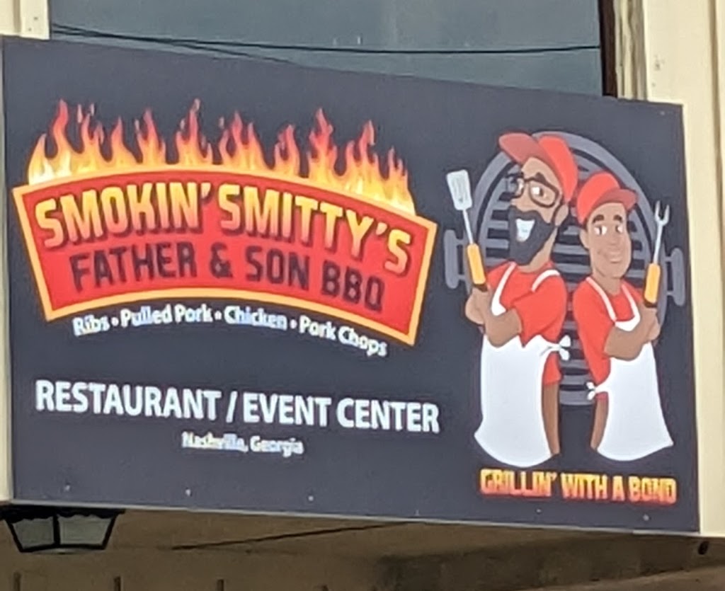 Smokin Smittys Father & Son BBQ | restaurant | 106 E Mcpherson Ave, Nashville, GA 31639, USA