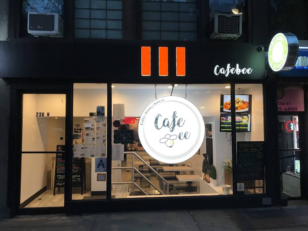 Cafe Bee | restaurant | 239 W 72nd St, New York, NY 10023, USA | 2127122227 OR +1 212-712-2227