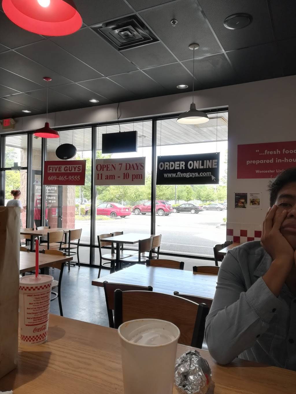 Five Guys | meal takeaway | 3151 Rte 9 S, Rio Grande, NJ 08242, USA | 6094659555 OR +1 609-465-9555