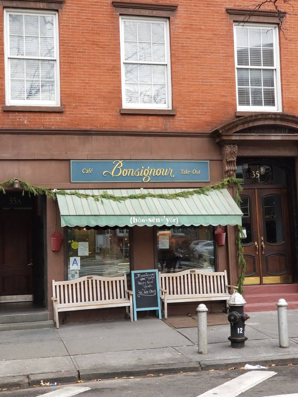 Bonsignour | meal takeaway | 35 Jane St, New York, NY 10014, USA | 2122299700 OR +1 212-229-9700