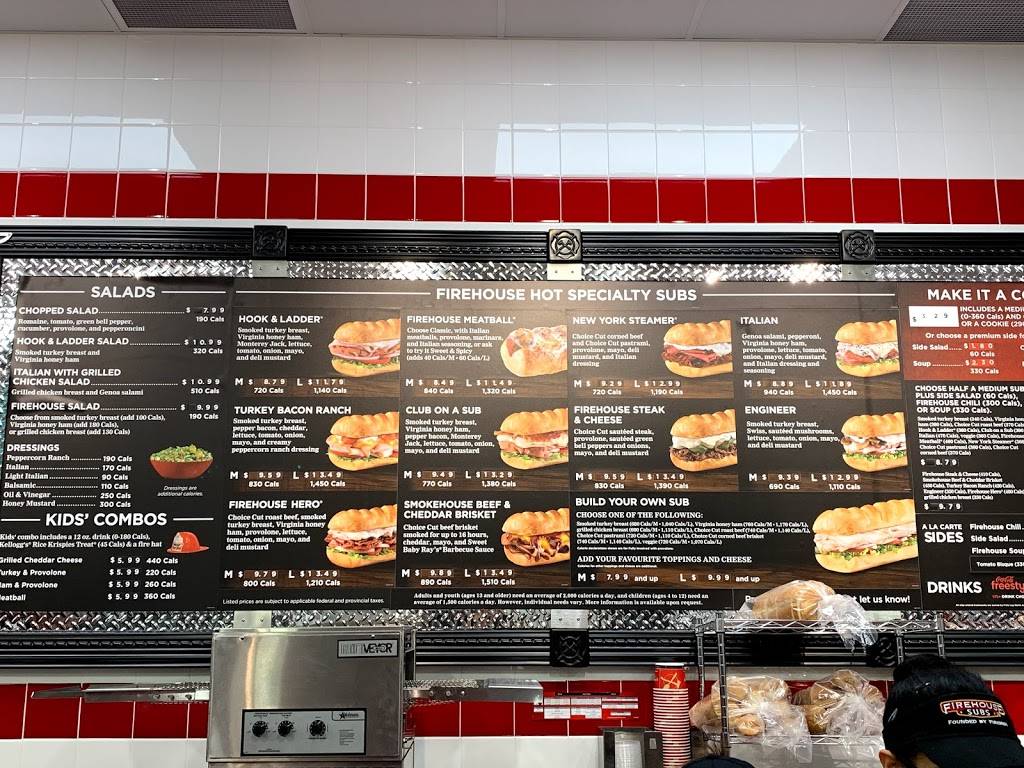 Firehouse Subs | restaurant | 8205 Financial Dr Unit 2, Brampton, ON L6Y 1M1, Canada | 9054539991 OR +1 905-453-9991