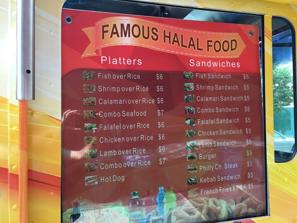 Famous Halal Food (Food Truck) | restaurant | 501-513 W 45th St, New York, NY 10036, USA