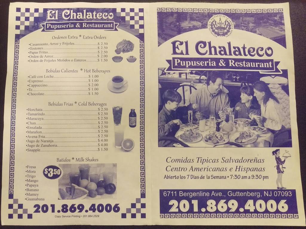 El Chalateco | restaurant | 6711 Bergenline Ave, West New York, NJ 07093, USA | 2018694006 OR +1 201-869-4006