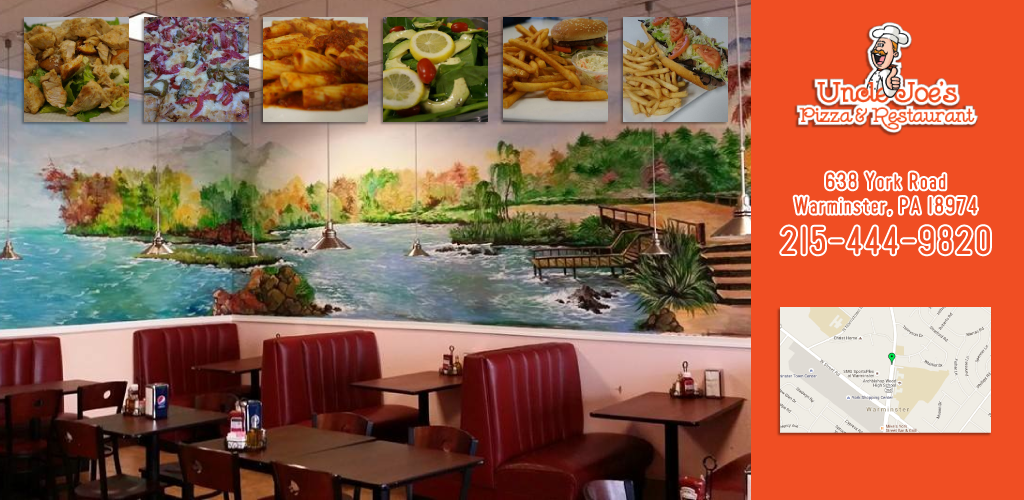 Uncle Joes Pizza | meal delivery | 638 Old York Rd, Warminster, PA 18974, USA | 2154449820 OR +1 215-444-9820