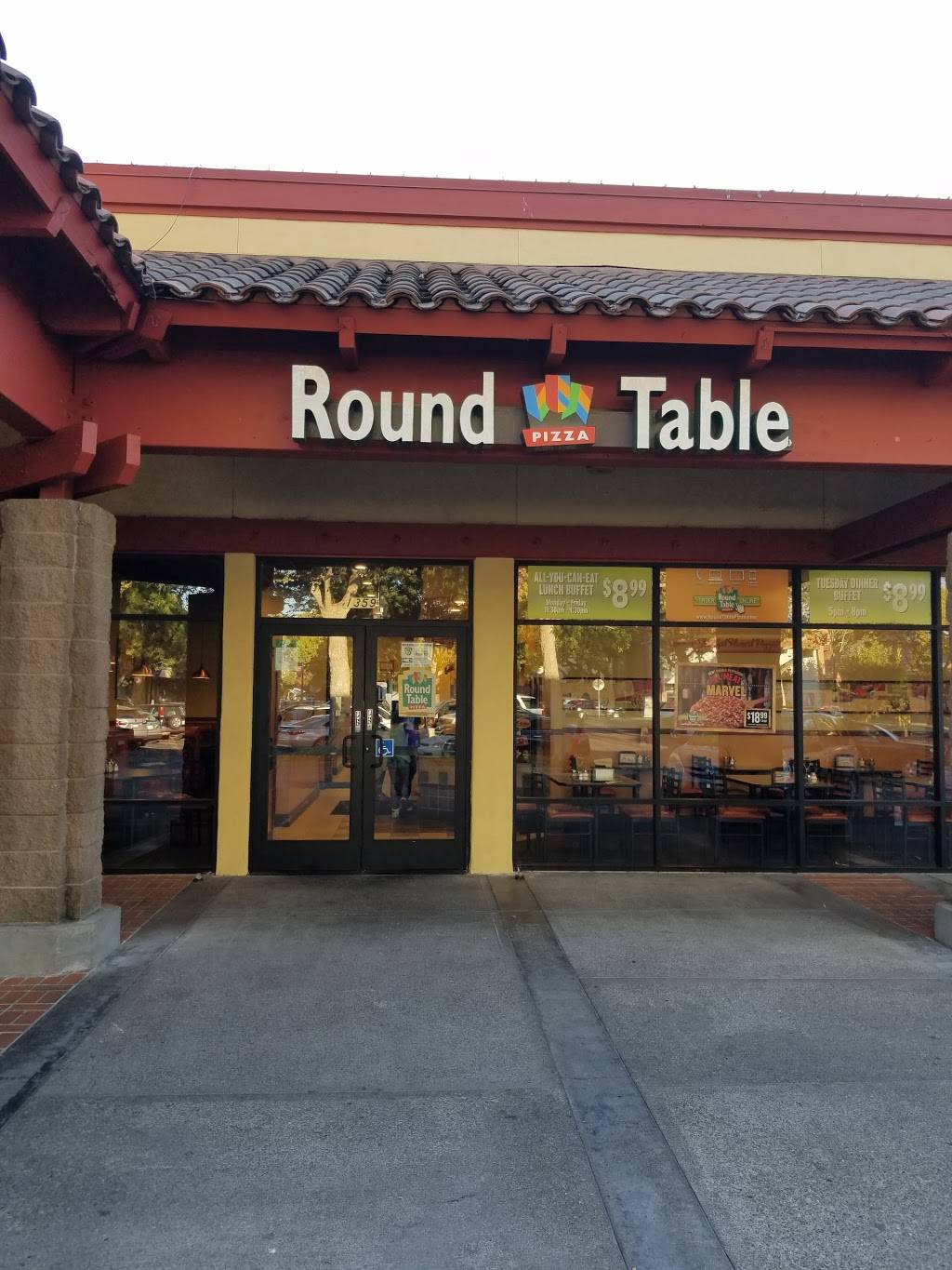 Round Table Pizza Meal Delivery 1359 Washington Ave