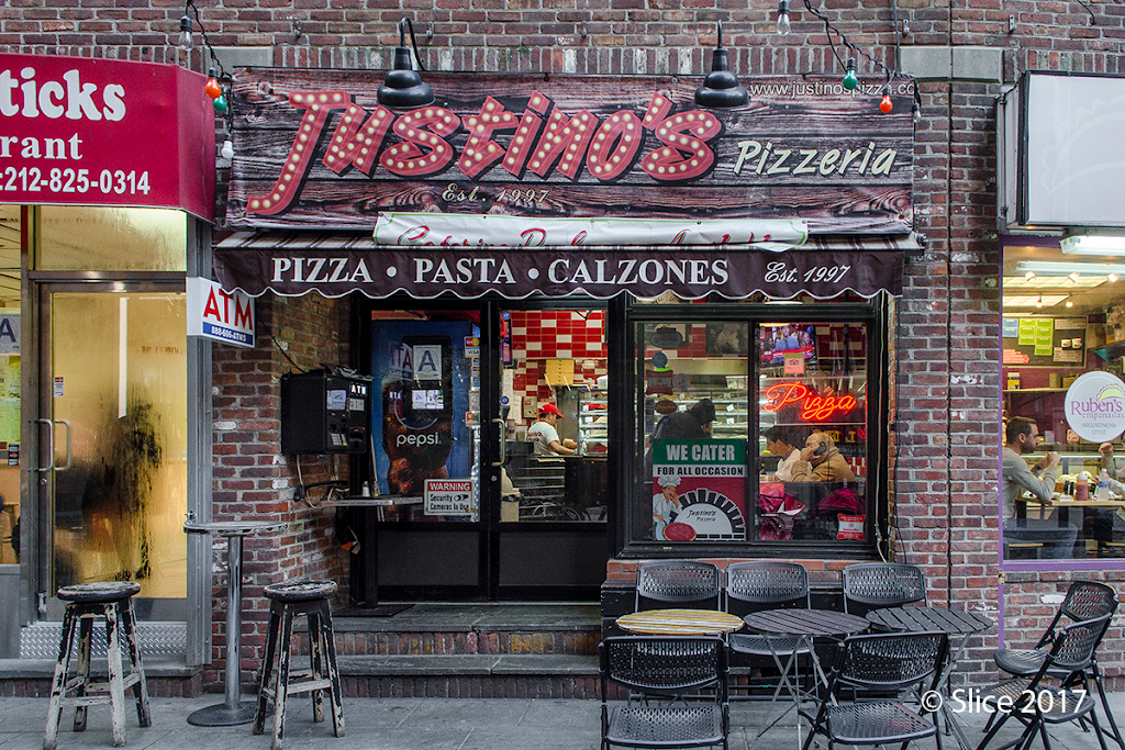 Justinos Pizza | meal delivery | 881 10th Ave, New York, NY 10019, USA | 2125821222 OR +1 212-582-1222