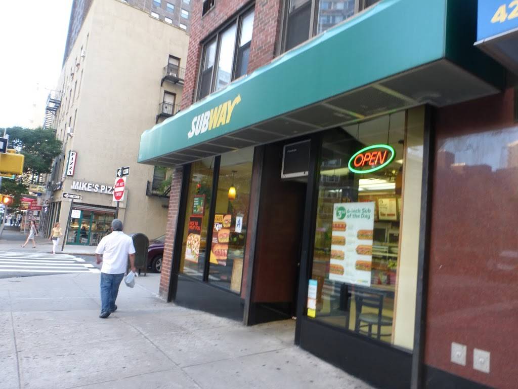 Subway Restaurants | restaurant | 421 2nd Ave, New York, NY 10010, USA | 2125322720 OR +1 212-532-2720