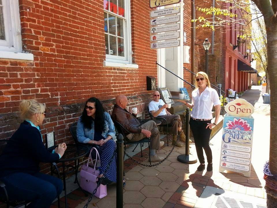 Isaac Taylor Garden Event Venue in New Bern | cafe | 228 Craven St, New Bern, NC 28560, USA | 2526267673 OR +1 252-626-7673