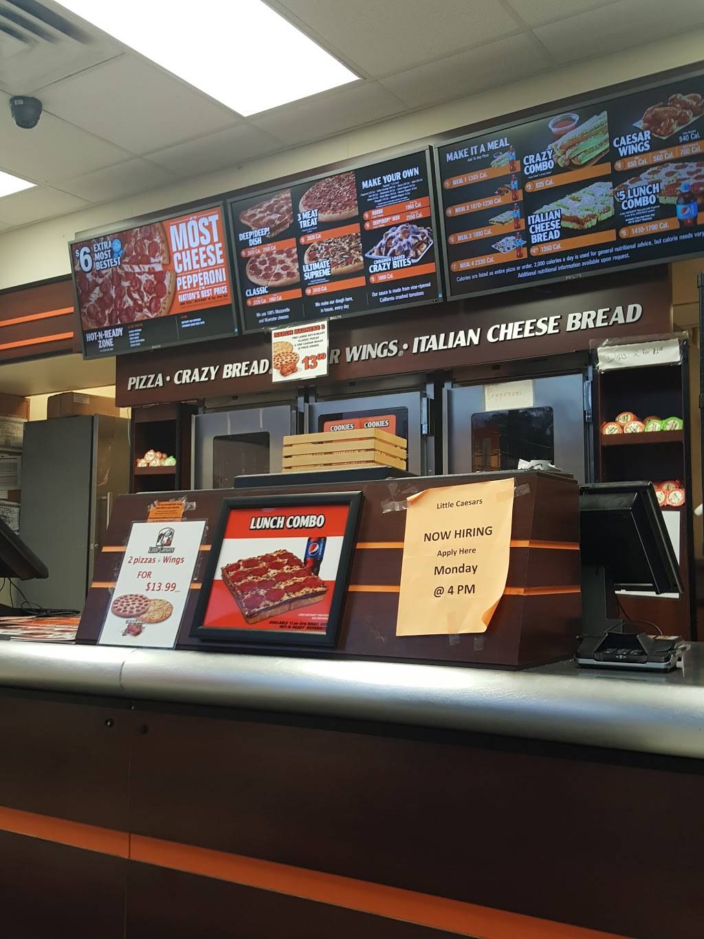 Little Caesars Pizza | meal takeaway | 1555 Wadsworth Ave, Philadelphia, PA 19150, USA | 2152479000 OR +1 215-247-9000