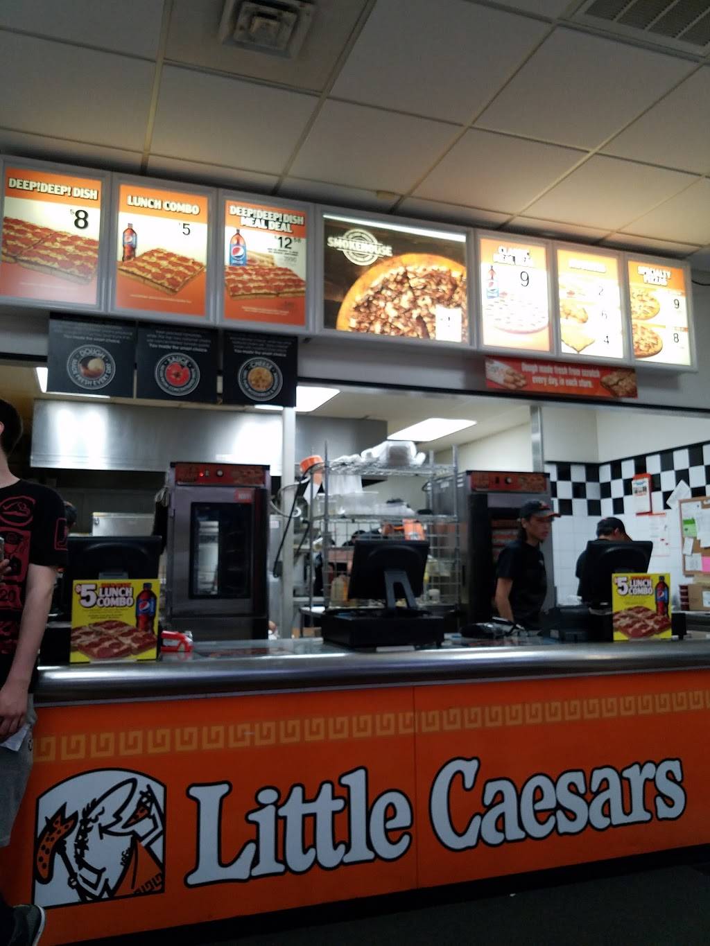 Little Caesars Pizza | meal takeaway | 4063 W Clinton Ave, Fresno, CA 93722, USA | 5592765500 OR +1 559-276-5500