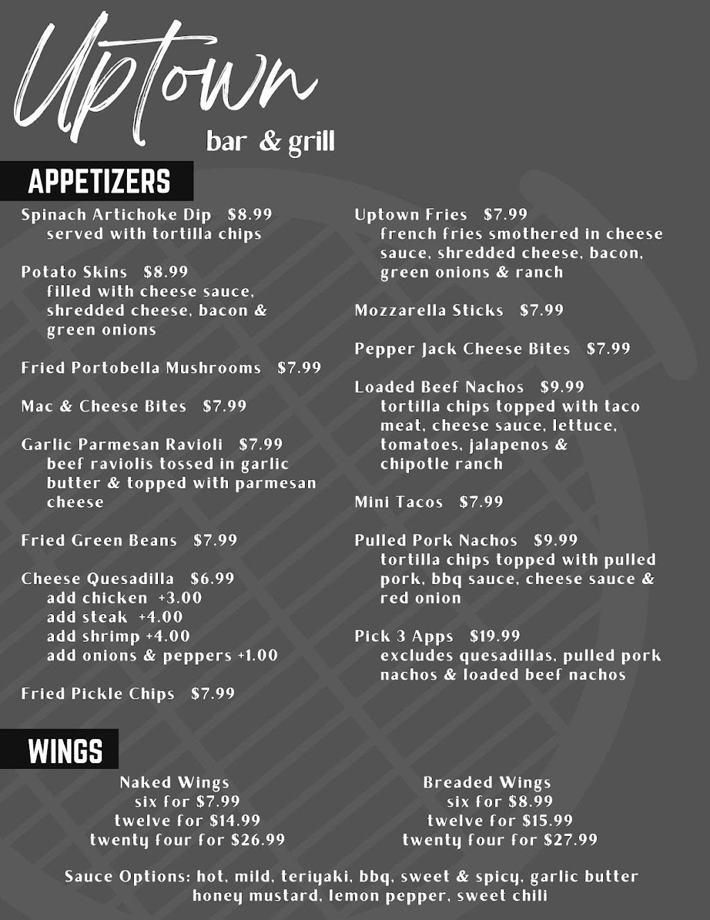 Uptown Bar & Grill | restaurant | 123 S Main St, Red Bud, IL 62278, USA | 6182822812 OR +1 618-282-2812