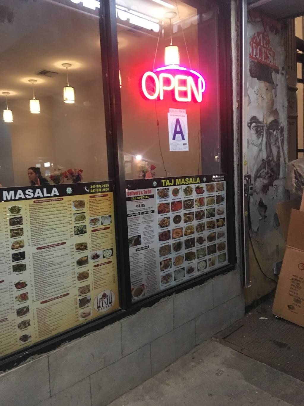 Taj Masala | meal delivery | 256 Malcolm X Blvd, Brooklyn, NY 11233, USA | 3473782655 OR +1 347-378-2655
