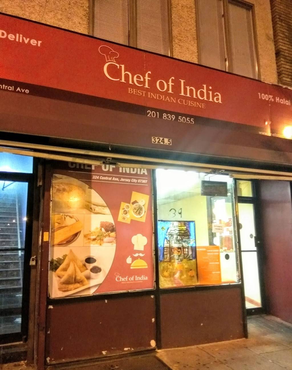 chef of india jersey city nj
