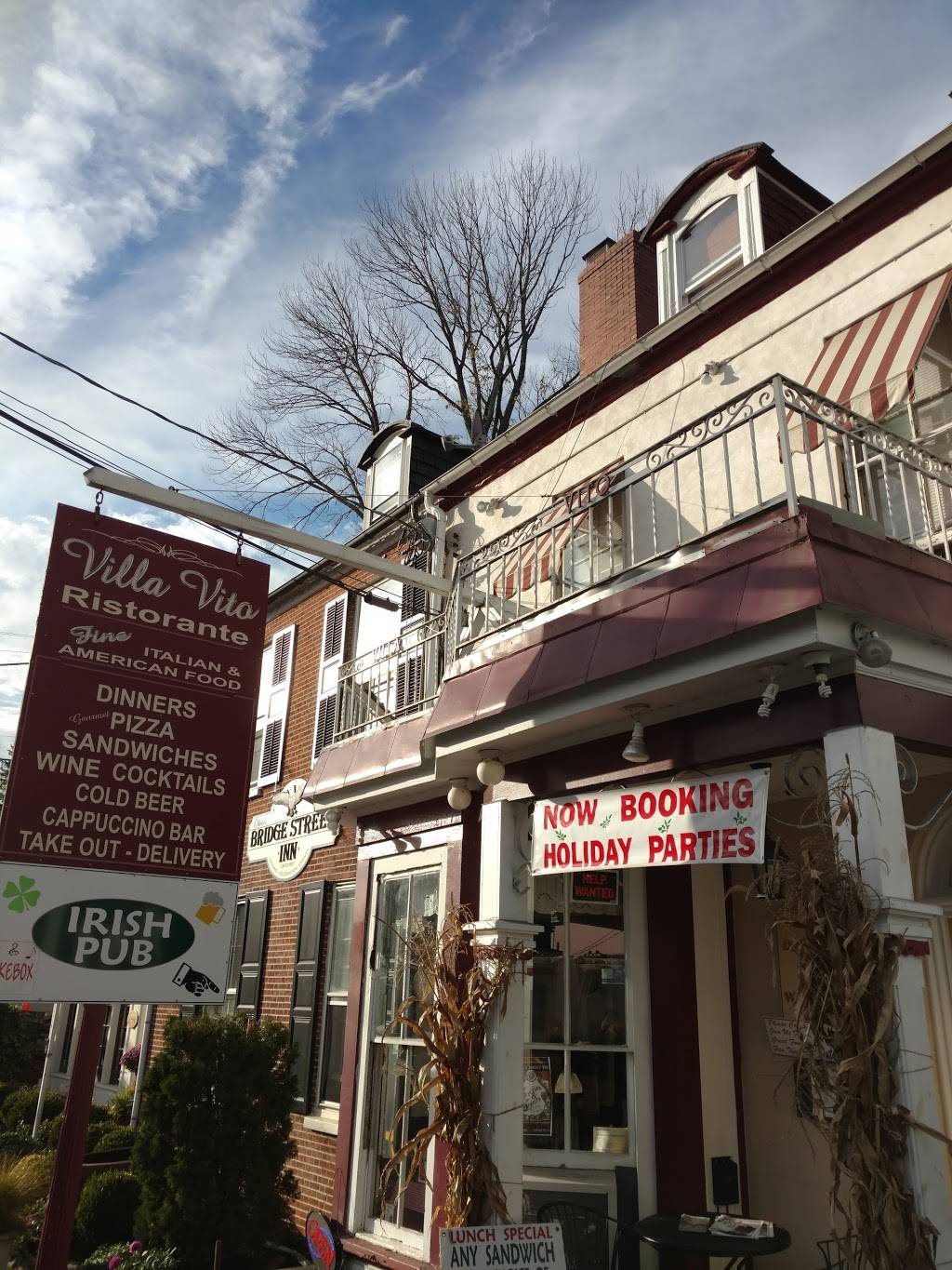 Villa Vito | restaurant | 26 W Bridge St A, New Hope, PA 18938, USA | 2158629936 OR +1 215-862-9936