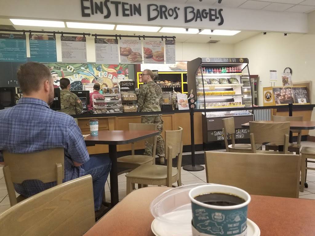 Einstein Bros. Bagels | bakery | 143 Replacement Ave, Fort Leonard Wood, MO 65473, USA | 5733292731 OR +1 573-329-2731