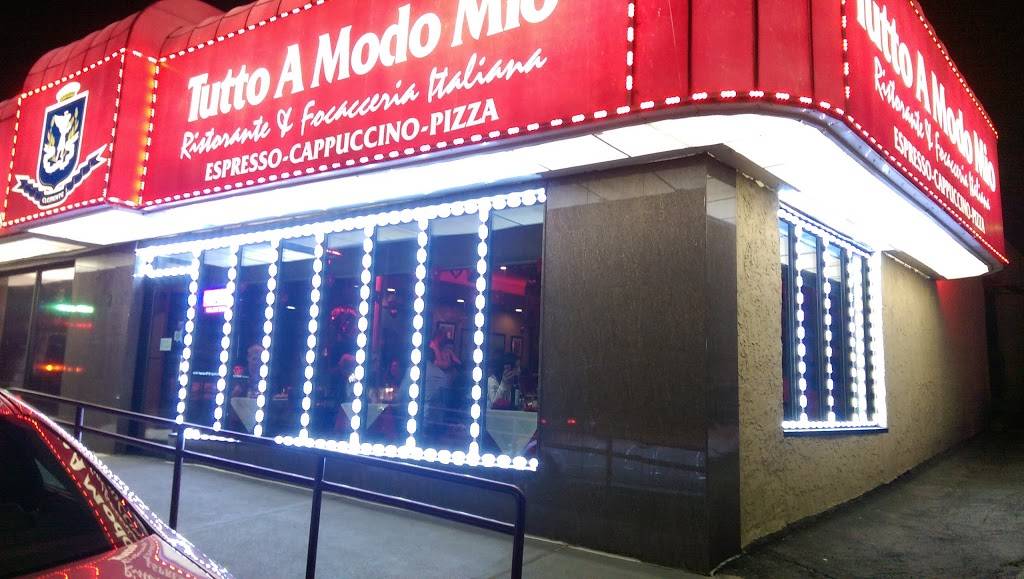Tutto A Modo Mio | restaurant | 482 Bergen Blvd, Ridgefield, NJ 07657, USA | 2013139690 OR +1 201-313-9690