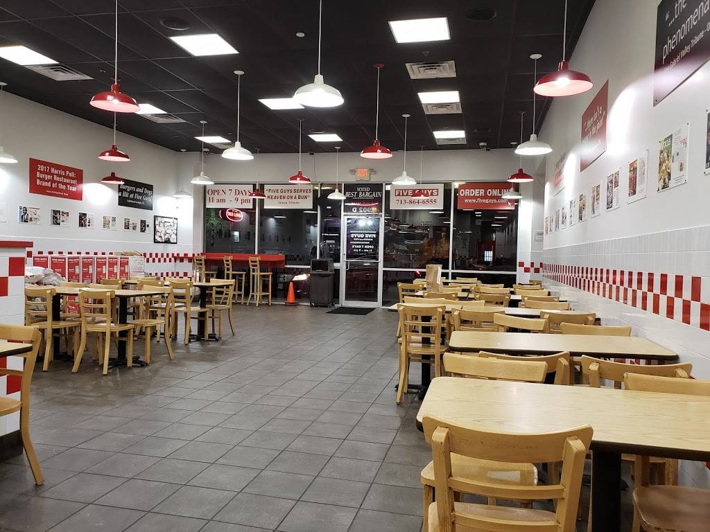 Five Guys | meal takeaway | 2902 N Shepherd Dr, Houston, TX 77008, USA | 7138646555 OR +1 713-864-6555